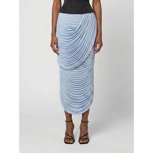 Magda Butrym Skirt Woman Gnawed Blue